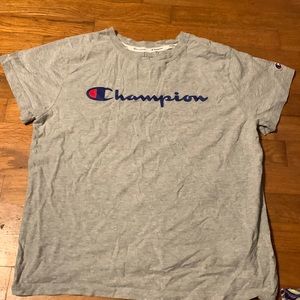 Champion L tshirt. Slightly wore.